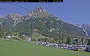 Archived image Webcam Base station of the Brunni cable car 13:00