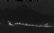 Archived image Webcam Base station of the Brunni cable car 23:00