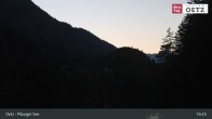 Archived image Webcam Oetztal: View Lake Piburg 18:00