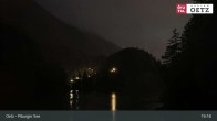 Archived image Webcam Oetztal: View Lake Piburg 18:00