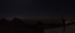 Archiv Foto Webcam Crans Montana: Bergstation Plaine Morte 03:00
