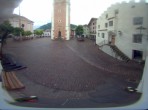 Archived image Webcam Castelrotto/Kastelruth village square 06:00