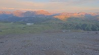 Archiv Foto Webcam Sunshine Village: Great Divide - Lookout Mountain 04:00