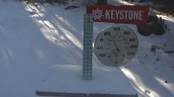 Archived image Webcam Snow stake Keystone 09:00