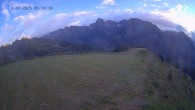 Archived image Webcam Ladurns: Top Station Wastenegg 00:00