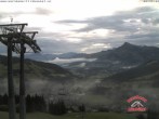 Archiv Foto Webcam Kitzbühel: Gaisberg Bergstation 05:00