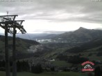 Archiv Foto Webcam Kitzbühel: Gaisberg Bergstation 08:00