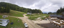 Archived image Webcam Paganella: Base Station Meriz - Selletta 11:00