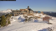 Archiv Foto Webcam Mt Bachelor: Three Sisters 09:00