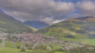 Archiv Foto Webcam Bormio: Blick auf die Stelvio Abfahrt 17:00