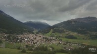 Archiv Foto Webcam Bormio: Blick auf die Stelvio Abfahrt 19:00