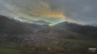 Archiv Foto Webcam Bormio: Blick auf die Stelvio Abfahrt 02:00