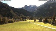 Archived image Webcam Kandersteg (Bernese Oberland): Hotel Bernerhof 09:00