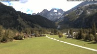 Archived image Webcam Kandersteg (Bernese Oberland): Hotel Bernerhof 13:00