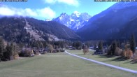 Archived image Webcam Kandersteg (Bernese Oberland): Hotel Bernerhof 11:00