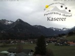Archiv Foto Webcam Fischen: Hotel Garni Kaserer 13:00