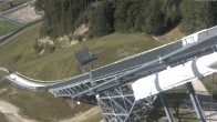 Archiv Foto Webcam Sprungschanze Seefeld 10:00