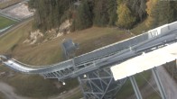 Archiv Foto Webcam Sprungschanze Seefeld 13:00