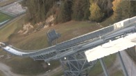 Archiv Foto Webcam Sprungschanze Seefeld 15:00