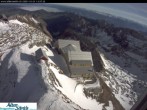 Archived image Webcam Mountain Hut at Säntis 09:00