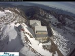 Archived image Webcam Mountain Hut at Säntis 11:00