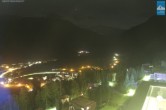 Archiv Foto Webcam Kals: Ausblick vom Turm des Gradonna Hotels 23:00