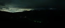 Archiv Foto Webcam Riesneralm: Panorama Skigebiet und Skihütte Hochsitz 23:00