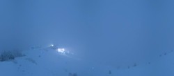 Archiv Foto Webcam Riesneralm: Panorama Skigebiet und Skihütte Hochsitz 01:00