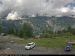 Archiv Foto Webcam Axalp: Blick zum Rothorn 13:00
