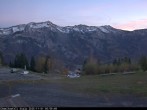 Archiv Foto Webcam Axalp: Blick zum Rothorn 06:00