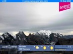 Archiv Foto Webcam Schilthorn - Piz Gloria 19:00