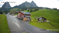 Archived image Webcam base station ski resort Brunni-Haggenegg 19:00