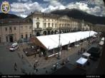 Archiv Foto Webcam Piazza Chanoux, Aosta 12:00
