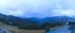 Archiv Foto Webcam La Tania: Bergrestaurant Bouc Blanc 06:00