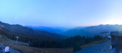 Archiv Foto Webcam La Tania: Bergrestaurant Bouc Blanc 05:00