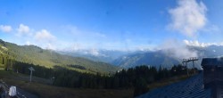 Archiv Foto Webcam La Tania: Bergrestaurant Bouc Blanc 07:00