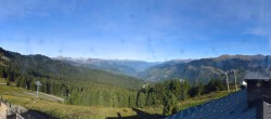 Archiv Foto Webcam La Tania: Bergrestaurant Bouc Blanc 09:00