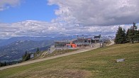 Archiv Foto Webcam Stuhleck: Ganzeben-Abfahrt 13:00
