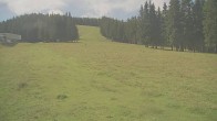 Archiv Foto Webcam Stuhleck: Bergstation Promibahn und Beginnerpark 09:00