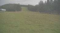Archiv Foto Webcam Stuhleck: Bergstation Promibahn und Beginnerpark 19:00
