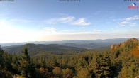 Archived image Webcam Großer Arber mountain (south) 07:00