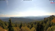 Archived image Webcam Großer Arber mountain (south) 13:00