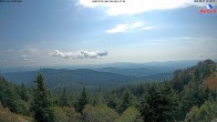 Archived image Webcam Großer Arber mountain (south) 13:00