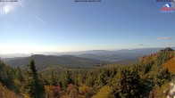Archived image Webcam Großer Arber mountain (south) 09:00
