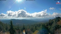 Archived image Webcam Großer Arber mountain (south) 11:00