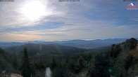 Archived image Webcam Großer Arber mountain (south) 10:00