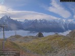 Archiv Foto Webcam Sessellift Index bei Flégère 08:00