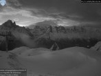 Archiv Foto Webcam Sessellift Index bei Flégère 05:00