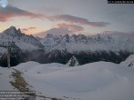 Archiv Foto Webcam Sessellift Index bei Flégère 06:00