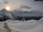 Archiv Foto Webcam Sessellift Index bei Flégère 07:00